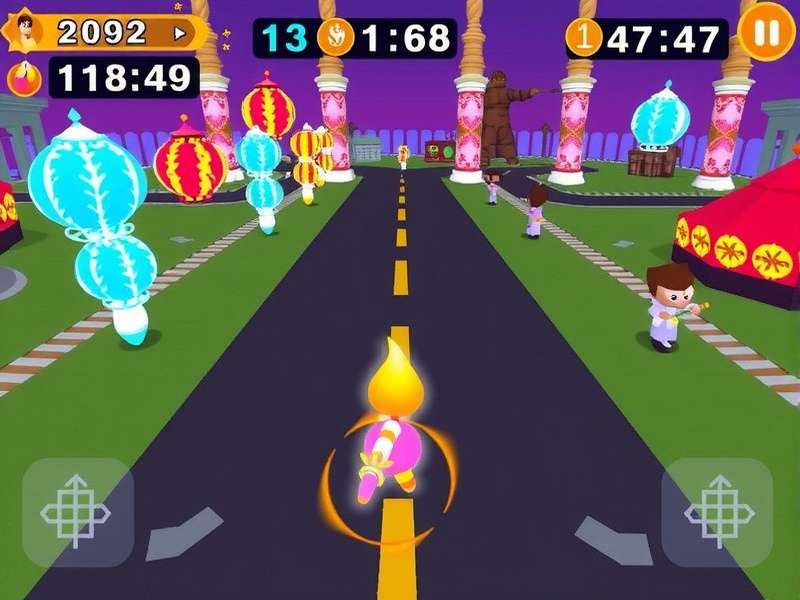Diwali Dash Dynamics Game Screenshot